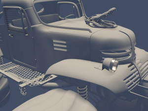 max car cyberpunk 3D 打印模型