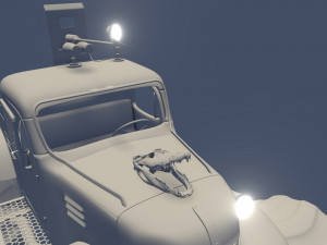 max car cyberpunk 3D 打印模型