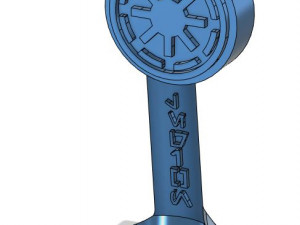 headphone stand star wars republic 3D Принт Модель