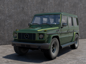 mercedes benz car 4x4 3D-Modell