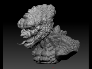 reptil monster Model 3D