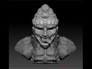 reptil monster Model 3D