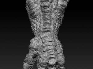 reptil monster hand Modelo 3D