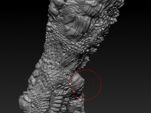 reptil monster hand 3D Model