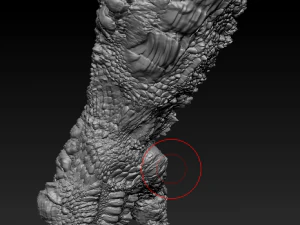 reptil monster hand 3D Model