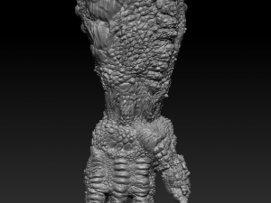 reptil monster hand 3D Model