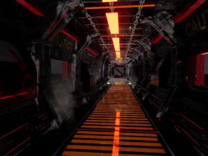 SCIFI CORRIDOR Modelo 3D