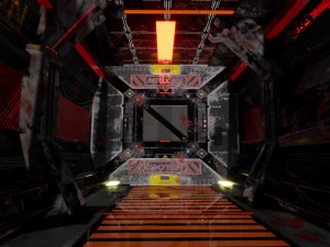 SCIFI CORRIDOR 3D Model