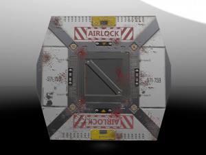 SCIFI CORRIDOR Modelo 3D