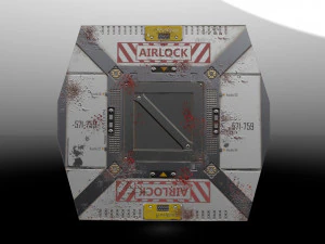 SCIFI CORRIDOR 3D Model