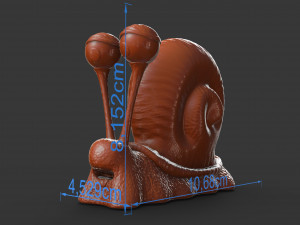 snail gary from spongebob squarepants 3D 打印模型
