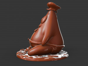 starfish patrick on the beach 3D 打印模型