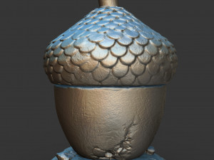 acorn cute forest house squirrels Model Cetak 3D