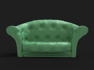 Vintage sofa 3D Print Model