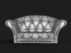 Vintage sofa 3D Print Model
