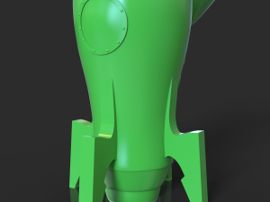 ROCKET ORGANIZER WITH OPENING LID 3D-Druckmodell