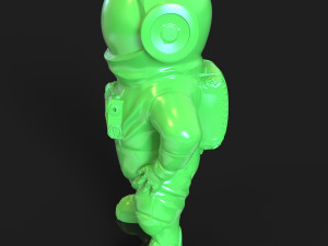 THE ASTRONAUT IS SERIOUS ABOUT PRINTING Model do druku 3D