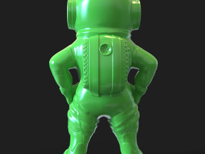 THE ASTRONAUT IS SERIOUS ABOUT PRINTING Model do druku 3D