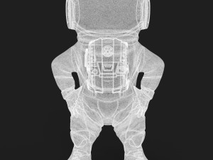THE ASTRONAUT IS SERIOUS ABOUT PRINTING Model do druku 3D