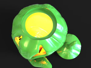 Toothy pumpkin for Halloween 3D Print Model