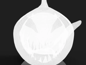 Toothy pumpkin for Halloween 3D Print Model