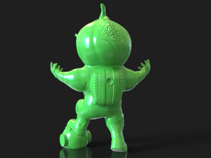 Venom pumpkin in a spacesuit for Halloween Model Cetak 3D
