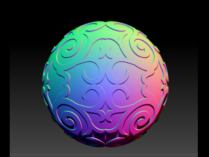 relief 3d hollow sculpture ball model design download 3D Model