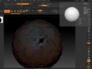 relief 3d hollow sculpture ball model design download Modelo 3D