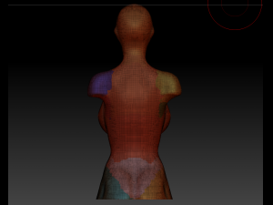female body art model download 3d large chest female model download 3D Model