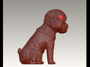 original teddy dog 3d design model download Model 3D