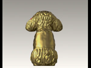 original teddy dog 3d design model download 3D Model