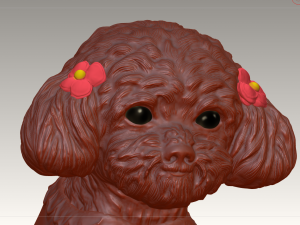 original teddy dog 3d design model download Model 3D