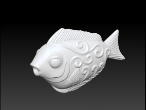 original new goldfish download goldfish sculpture 3d drawing download 3D 모델