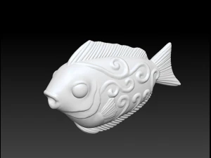 original new goldfish download goldfish sculpture 3d drawing download 3D Model