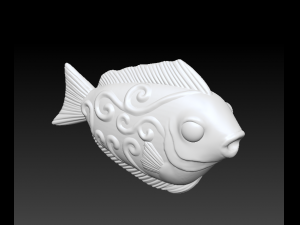 original new goldfish download goldfish sculpture 3d drawing download 3D 모델