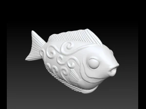 original new goldfish download goldfish sculpture 3d drawing download 3D Model