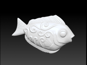 original new goldfish download goldfish sculpture 3d drawing download 3D 모델