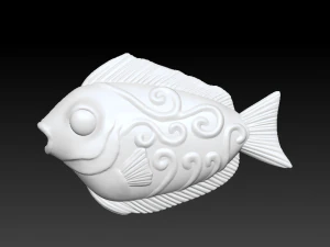 original new goldfish download goldfish sculpture 3d drawing download 3D Model
