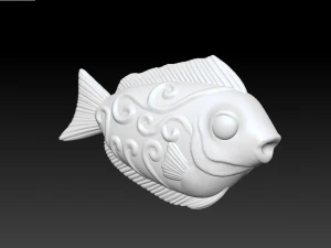 original new goldfish download goldfish sculpture 3d drawing download 3D Model