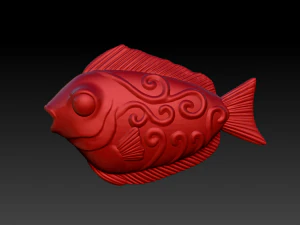 original new goldfish download goldfish sculpture 3d drawing download 3D Model