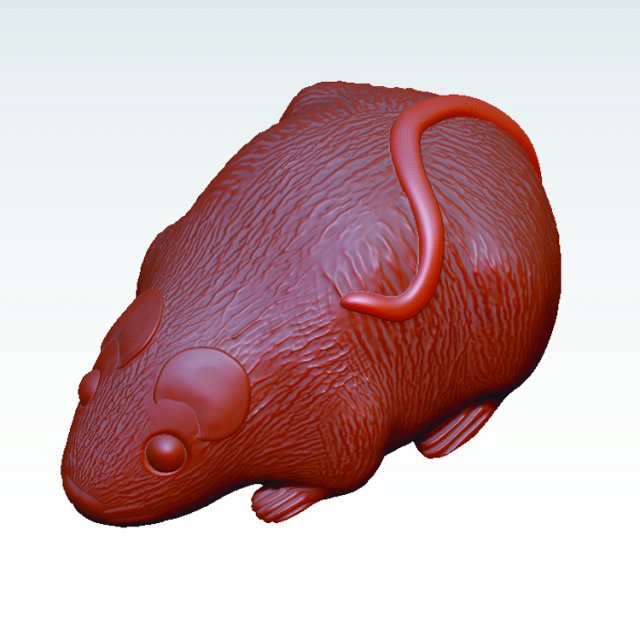 mouse 3d map download mouse sculpture 3d map 3D Model .c4d .max .obj .3ds .fbx .stl .blend 