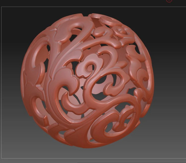 download 3d drawing of hollow ball in stl format 3D Model .c4d .max .obj .3ds .fbx .stl .blend 