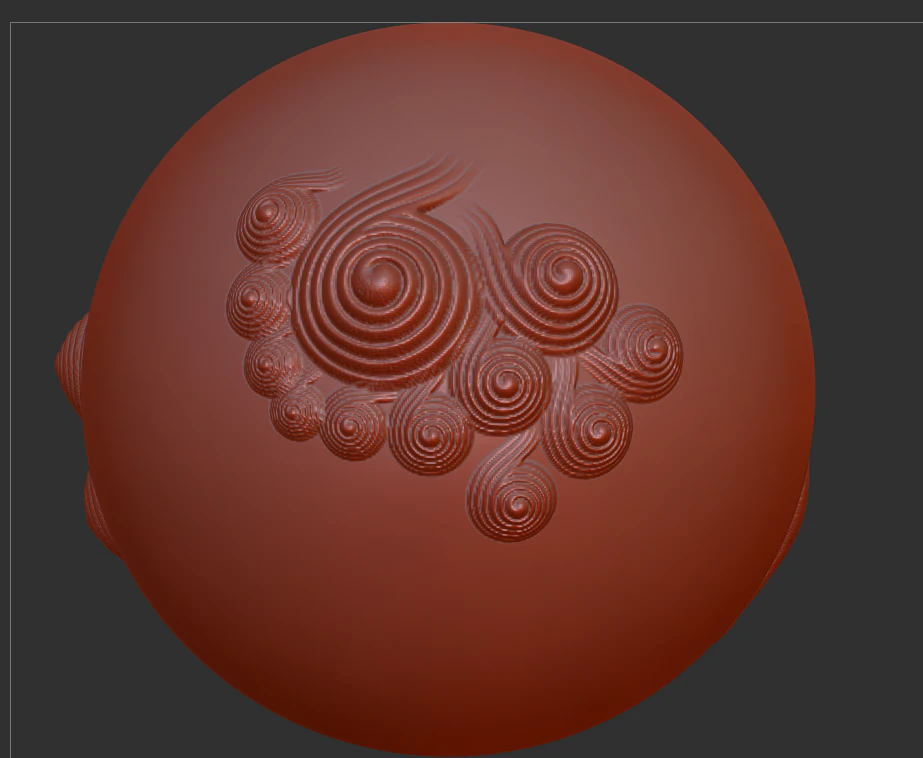 Download 7 ZBrush lion hair brushes Chinese antique stone lion hair brushes 3D Model .c4d .max .obj .3ds .fbx .stl .blend