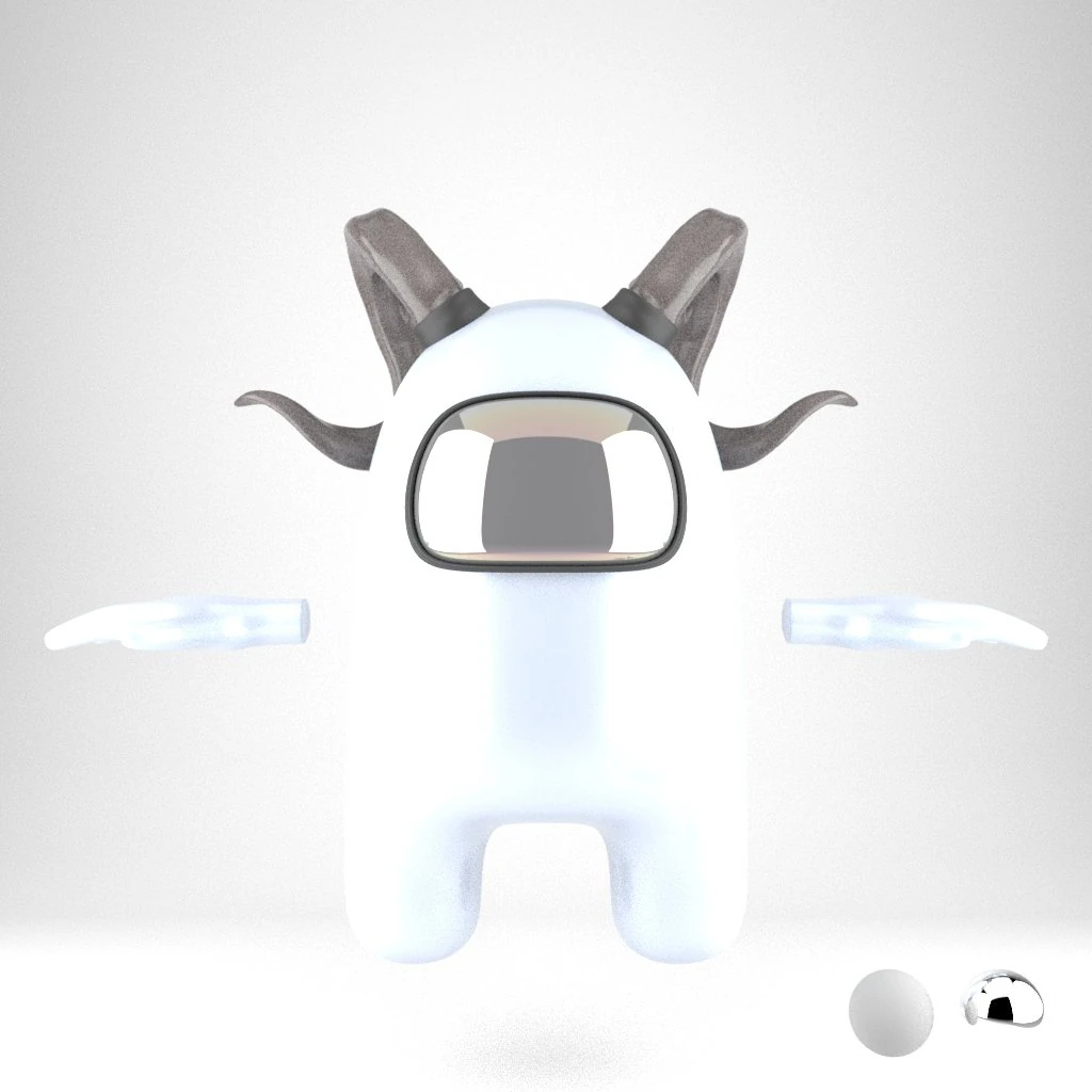 among us 3D Model .c4d .max .obj .3ds .fbx .stl .blend