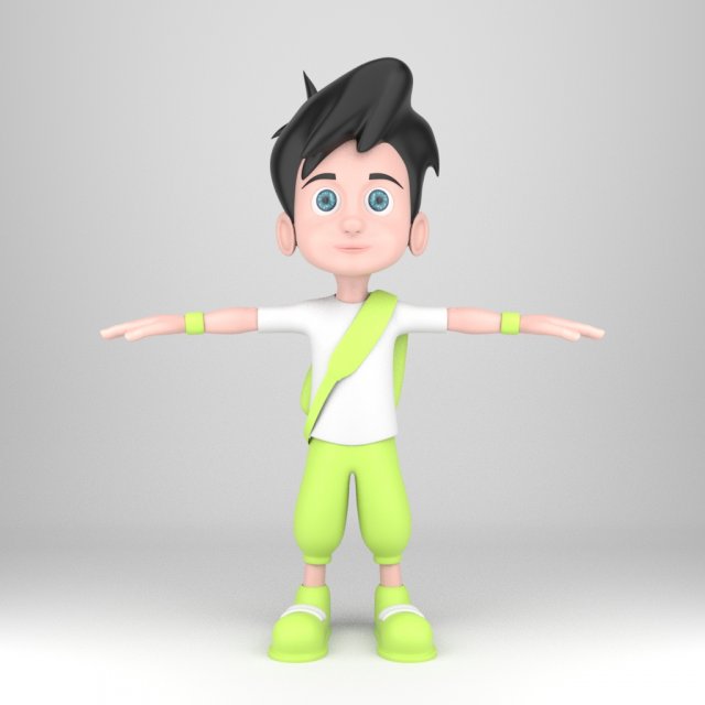 leo Modèle 3D .c4d .max .obj .3ds .fbx .stl .blend 