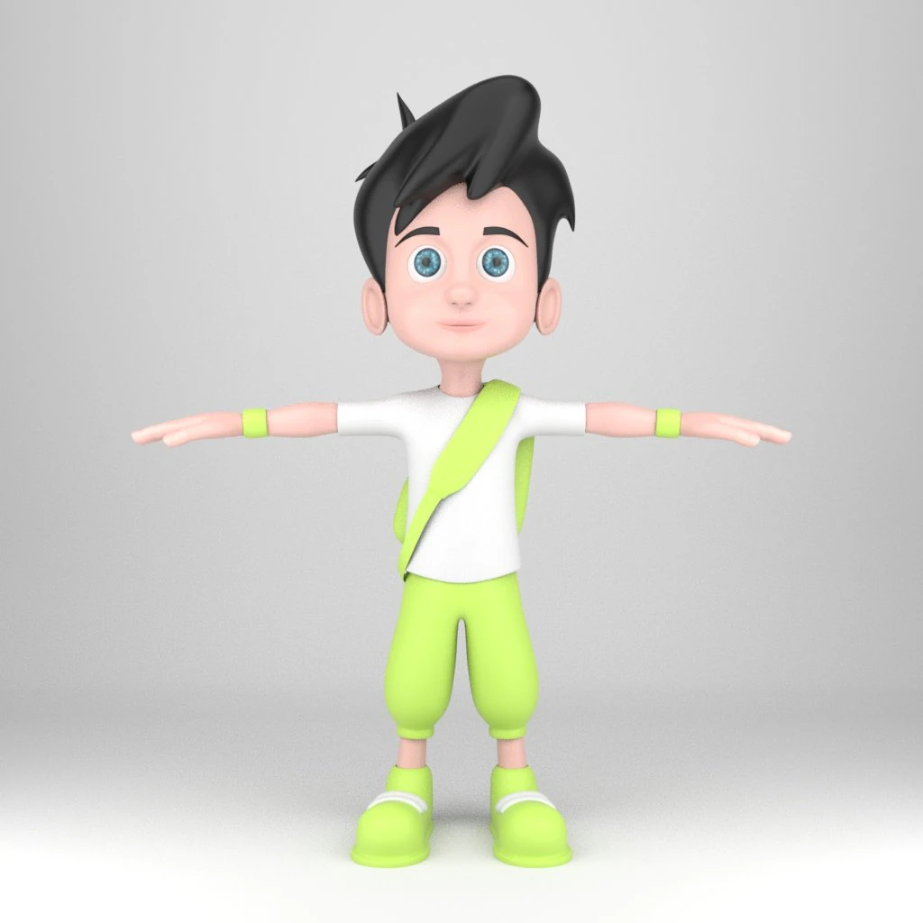 leo 3D Model .c4d .max .obj .3ds .fbx .stl .blend 
