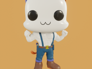 miausculos fortnite funko pop 3D 打印模型