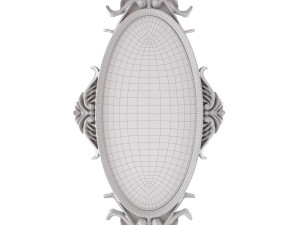 Golden Mirror Modello 3D
