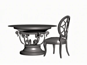 dining table set s 3D Model