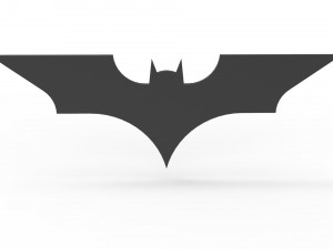 batman logo Model do druku 3D